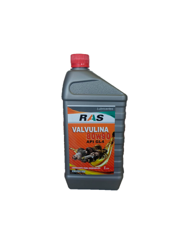 Lubricante Valvulina 80W90 RAS API GL4